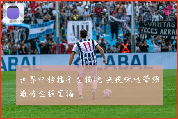 世界杯转播平台揭晓 央视咪咕等频道将全程直播