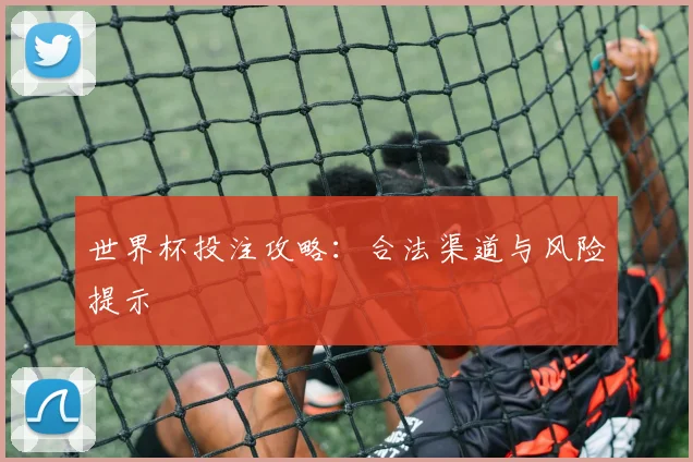 世界杯投注攻略:合法渠道与风险提示