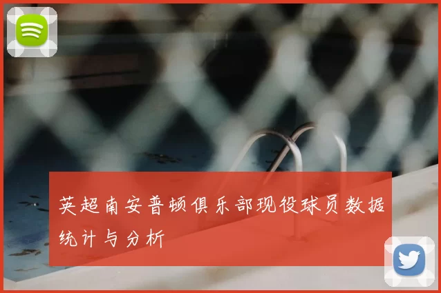 英超南安普顿俱乐部现役球员数据统计与分析